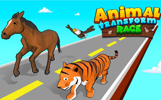 動物変身レース